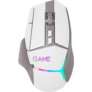 GAME MX-W5 RGB Inalambrico Bluetooth Blanco - Raton Gaming