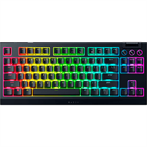 Razer BlackWidow V4 TKL HyperSpeed Wireless Bluetooth Orange Switch Spanish Layout - Teclado Gaming