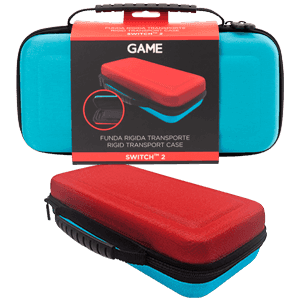 GAME Funda Bicolor Rojo - Azul Switch 2 - Funda