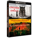 Pack Cementerio Viviente (1989) + Cementerio de Animales (2019) 4K + BD