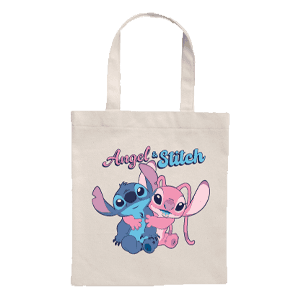 Bolsa de tela Disney Stitch & Angel