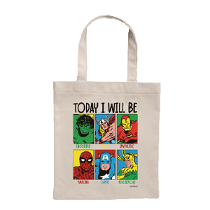 Bolsa de tela Marvel Today i Will Be…