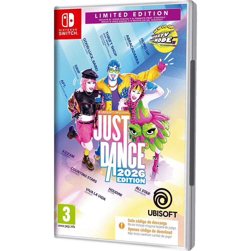 Just Dance 2026 Limited Edition CIAB Nintendo Switch
