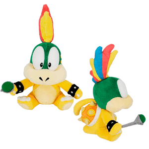Peluche Super Mario 15 Cm Lemmy Koopa