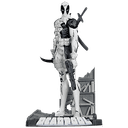 Figura Marvel Collection Deadpool The New Mutants Line Art Gold Label