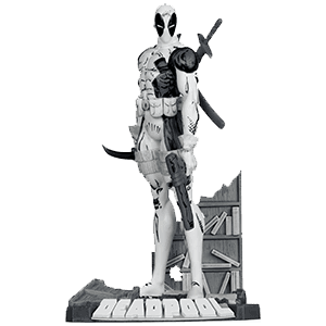 Figura Marvel Collection Deadpool The New Mutants Line Art Gold Label