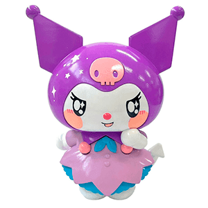 Figura Sanrio Kuromi Kawaii premium de 16 cm