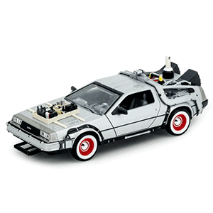 Replica Vehiculo Regreso al Futuro 3 Delorean Escala 1/24