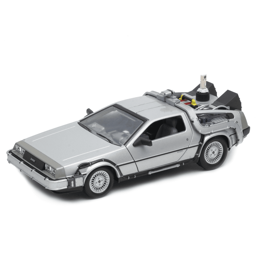 Replica Vehiculo Regreso al Futuro Delorean Versión Vuelo Escala 1/24