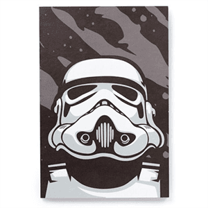 Cuaderno A5 de papel reciclado Star Wars Stormtrooper