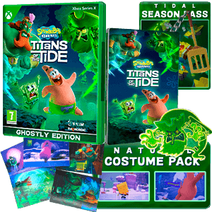 Bob Esponja Titanes de las Mareas - Ghostly Edition