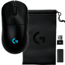 Logitech G Pro 2 Lightspeed Bundle Raton + Funda + Dongle - Raton Gaming