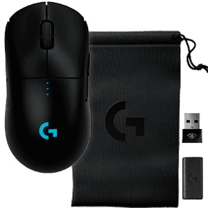 Logitech G Pro 2 Lightspeed Bundle Raton + Funda + Dongle - Raton Gaming