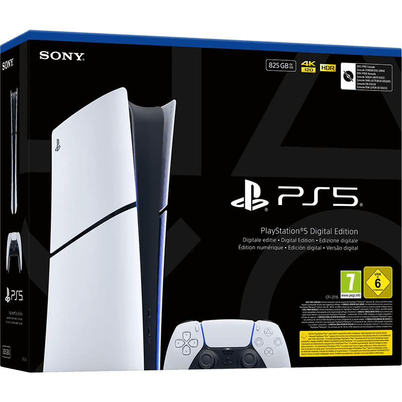 PlayStation 5 Edición Digital Modelo Slim Chassis E