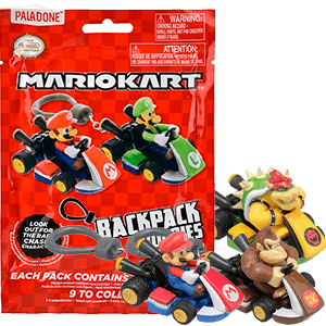Mario Kart Backpack Buddies (REACONDICIONADO)