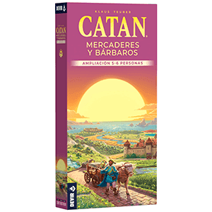 Juego de mesa Catan: Mercaderes y Barbaros. Expansion 5-6 Jugadores