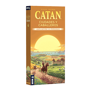 Juego de mesa Catan: Ciudades y Caballeros. Expansion 5-6 Jugadores