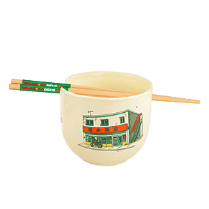 Bowl de ramen con palillos Sakamoto Days