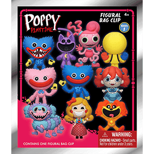 Colgante 3D Poppy Playtime Series 1 para Mochilas y bolsos (surtido)