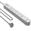 Force Power Lite Multi Surge protector 5 socket USB A+C - Regleta