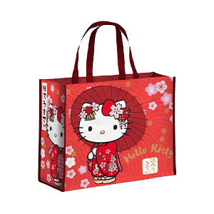Bolsa de Rafia Hello Kitty Japon