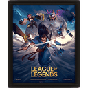 Cuadro 3D League Of Legends