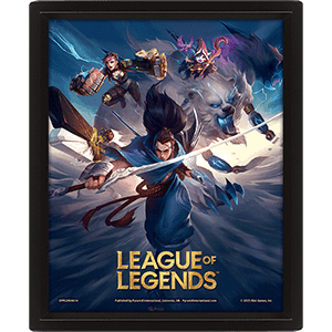 Cuadro 3D League Of Legends