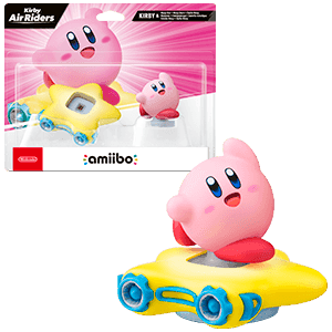 Figura amiibo Kirby y Warp Star - Colección Kirby Air Riders