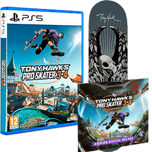 Tony Hawk´s Pro Skater 3+4 Edicion Coleccionista (REACONDICIONADO)