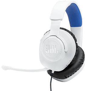 JBL Quantum 100P White Blue PC - PS5 - PS4 - XBOX - Switch - Auriculares Gaming (REACONDICIONADO)