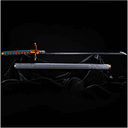 Replica Espada Demon Slayer Kimetsu no Yaiba Nichirin (Shinobu Kocho) de 88 cm