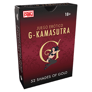 Juego de cartas G-Kamasutra 52 SHADES OF GOLD