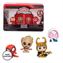 Pack de figuras Marvel Doorables Action Mini Peek (Cápsula con 4 figuras surtidas)