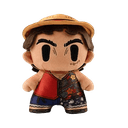 Peluche One Piece Monkey D. Luffy DZNR Dead or Alive Edition de 22,5 cm