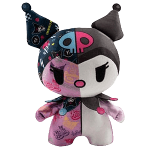 Peluche Hello Kitty and Friends Kuromi DZNR Graffiti Edition de 22,5 cm