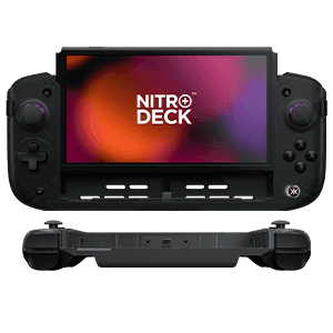 Controller Nitro Deck + Clear Black (REACONDICIONADO)