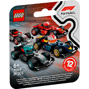 LEGO Minifigures Coche de F1 Coleccionable 71049 (REACONDICIONADO)