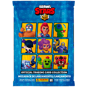 Megapack Brawl Stars 2 (Archivador + 4 sobres + 9 cartas edición especial)