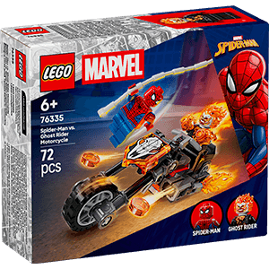 LEGO Super Heroes Marvel Spider-Man Vs. Moto del Motorista Fantasma 76335