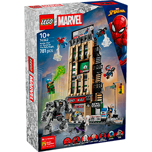 LEGO Super Heroes Marvel Spider-Man vs. Mysterio: El Daily Bugle 76342