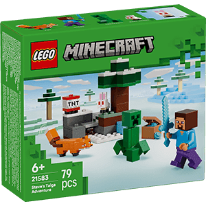LEGO Minecraft La Aventura de Steve en la Taiga 21583