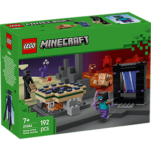 LEGO Minecraft El Viaje por el Nether y el Portal al End 21584