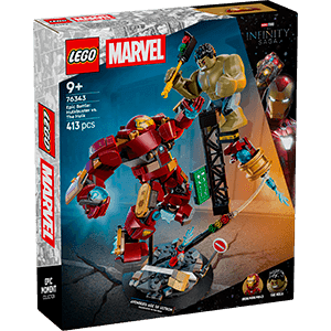 LEGO Super Heroes Marvel Batalla Legendaria: Hulkbuster vs. Hulk 76343