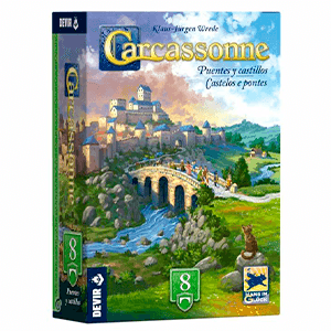 Juego de mesa Carcassonne. Expansion Puentes y Castillos