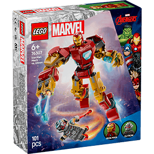 LEGO Super Heroes Marvel Armadura Robótica de Iron Man vs. Ultrón 76307 (REACONDICIONADO)