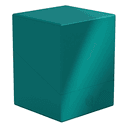 Caja de almacenaje para 100 cartas Ultimate Guard Boulder Ruby de color Solid Petrol