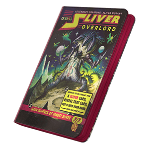 Zipfolio con cremallera para 360 cartas Xenoskin Magic: The Gathering "Edge of Eternities" - Sliver Overlord
