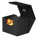 Caja de almacenaje para cartas Sidewinder 100+ Xenoskin de color negro (100 uds)