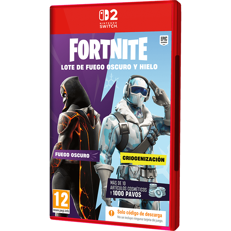 Fortnite Lote de Fuego Oscuro y Hielo CIAB Nintendo Switch 2