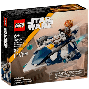 LEGO Star Wars Microfighter: Caza Estelar Jedi de Plo Koon 75400 (REACONDICIONADO)